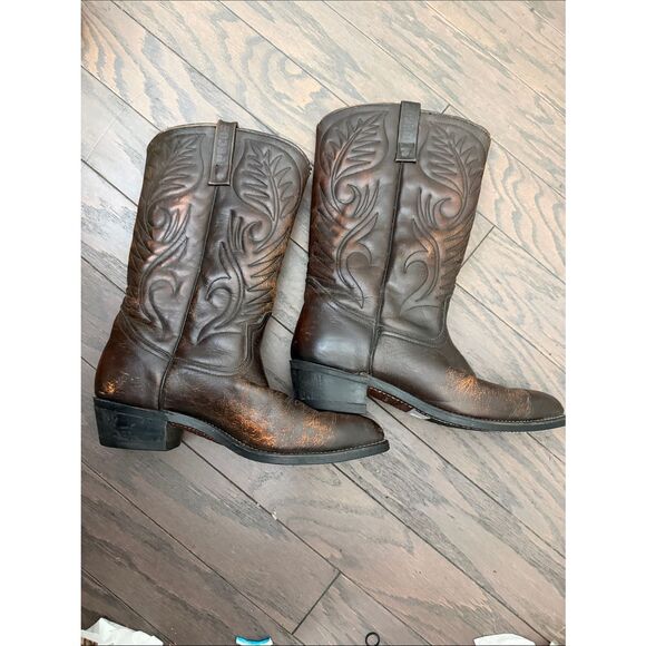 Red Wing Shoes Other - Red Wing Pecos 9801 Brown Leather Western Work Boots size 9 D